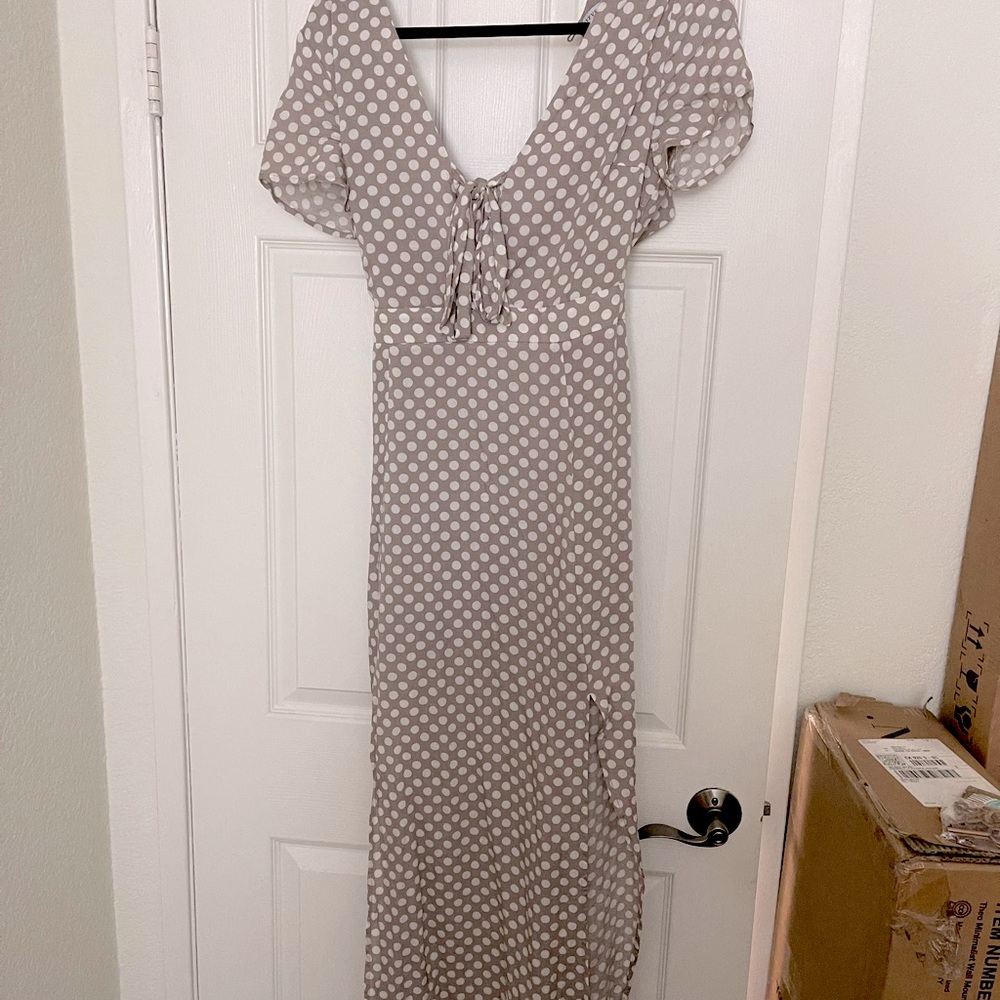Polka dot dress